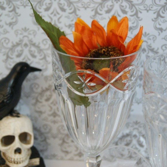 Set of 3 Gorham Crystal Grand Tapestry Iced Tea Goblets Glasses Discontinued - Picture 7 of 12